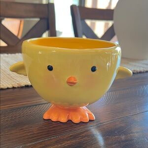 Hallmark Yellow & Orange Chick Planter